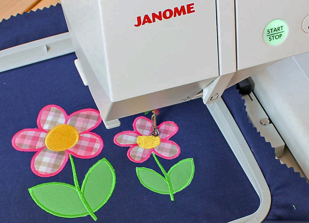 Test hafciarki Janome MC500E - haftowanie i aplikacje