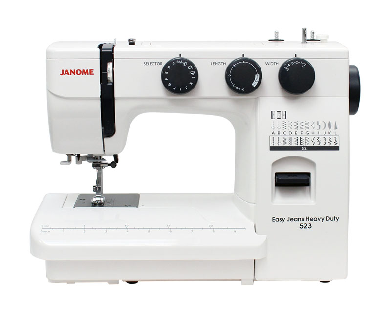 Janome 523HD mechaniczna maszyna do szycia, idealna dla początkujących