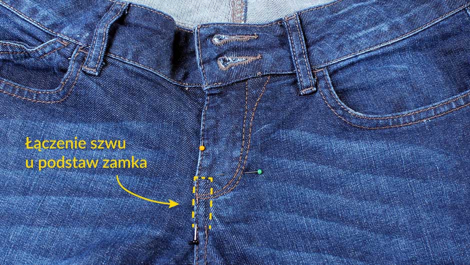 Szybka wymiana zamka w spodniach jeansowych