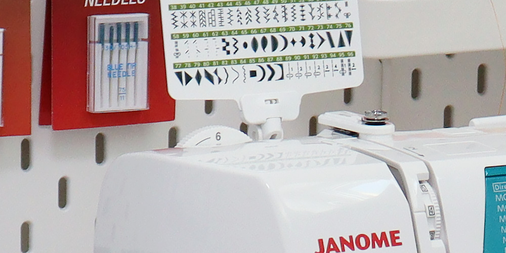 Regulacja docisku stopki w modelu Janome 5270QDC