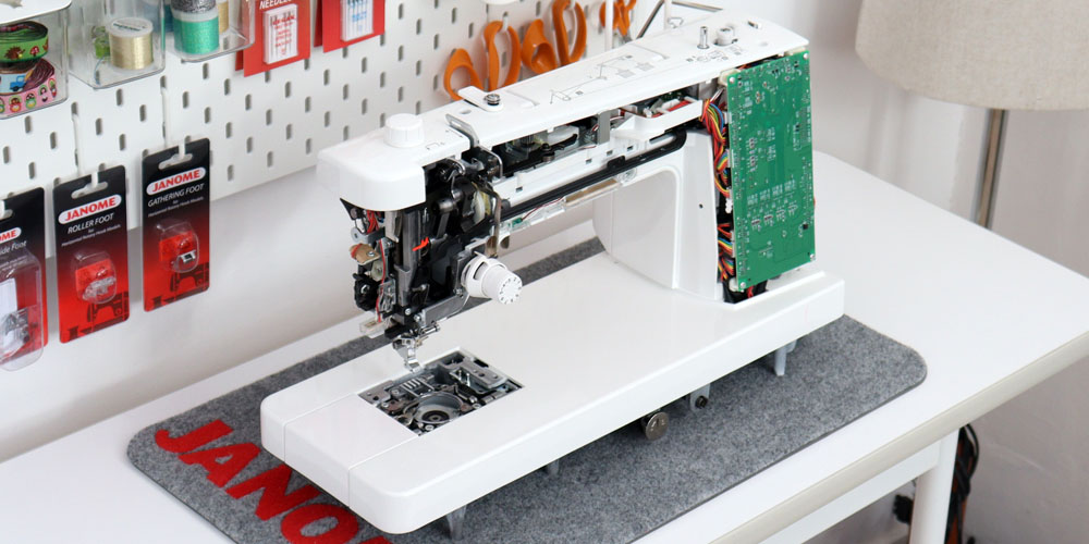 Janome MC6700P maszyna z serii heavy duty