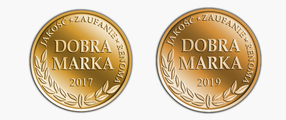 Nagrody dla Janome - Dobra Marka 2017, 2019