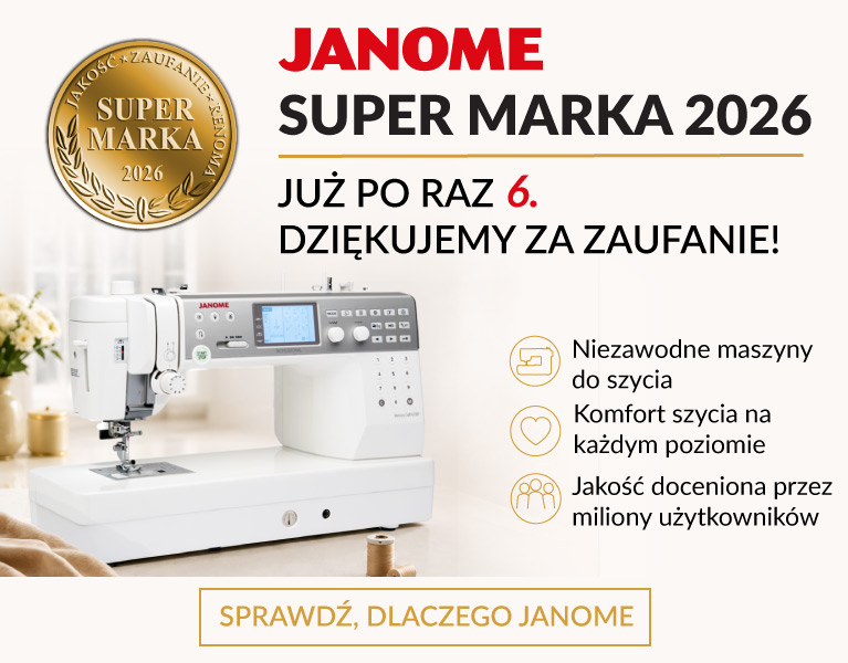 Janome ponownie z tytułem Super Marka 2026