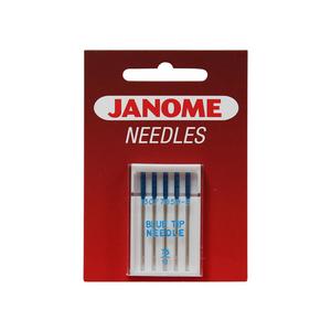 Igły Janome Blue Tip do tkanin i poliestrów - 5 szt. o grubości 75, fig. 1 
