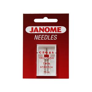  Igła podwójna Janome do dzianin o grubości 75 i rozstawie 4 mm, fig. 1 