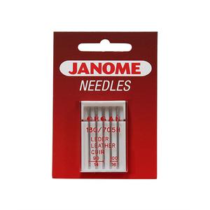  Igły Janome do skór - 5 szt. o grubości 90 i 100, fig. 1 