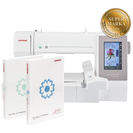 Hafciarka Janome MC550E z programem Artistic Digitizer i upgrade - super marka 2025