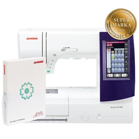Maszyno-hafciarka Janome MC9850 i program Artistic Digitizer - super marka 2025
