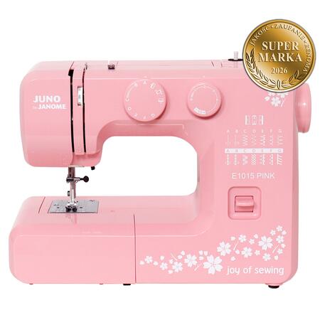 Maszyna do szycia Juno by Janome E1015 pink - Super Marka 2026