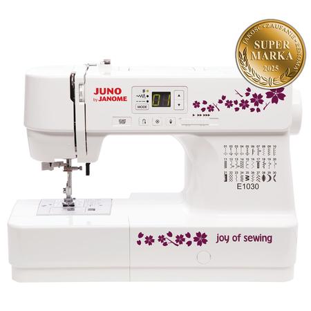 Maszyna do szycia Juno by Janome E1030 - super marka 2025