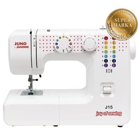 Maszyna do szycia Juno by Janome J15 - super marka 2025