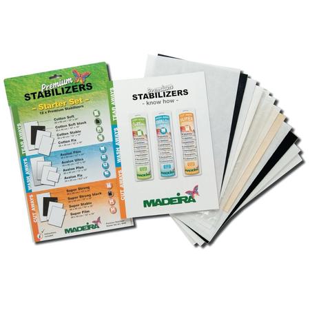  Próbnik flizelin Madeira (12 rodzajów), fig. 1 