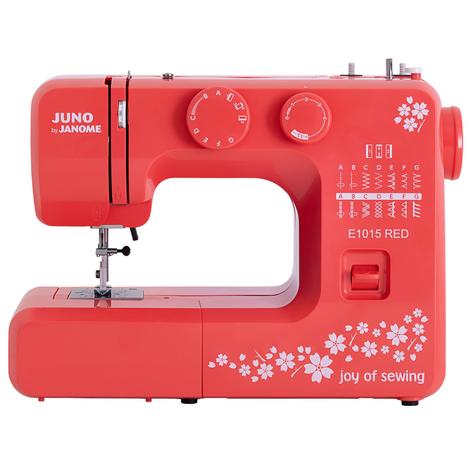 Maszyna do szycia JUNO by JANOME E1015 RED