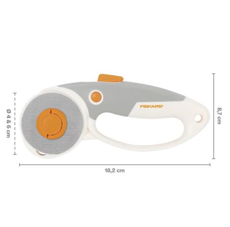  Nóż krążkowy Fiskars Duo z tytanowym ostrzem o średnicy 45 mm / 60 mm, fig. 2 