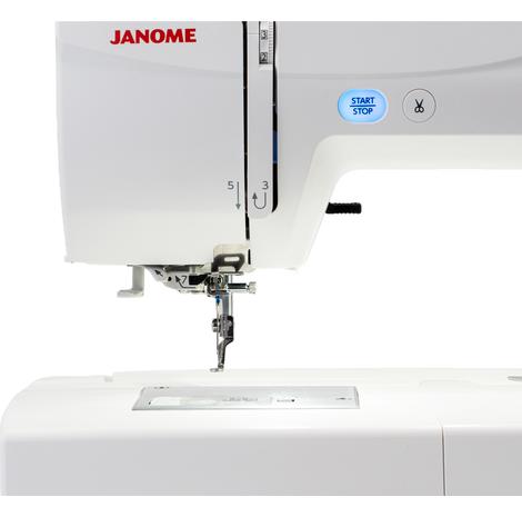 Obcinanie nici w Janome MC100E