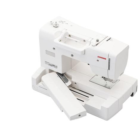 Rozkładane ramię haftujące w Janome MC100E