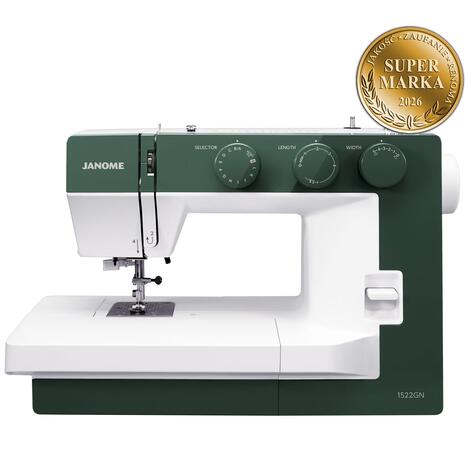 Maszyna do szycia Janome 1522 GN - nagroda Super Marka 2026