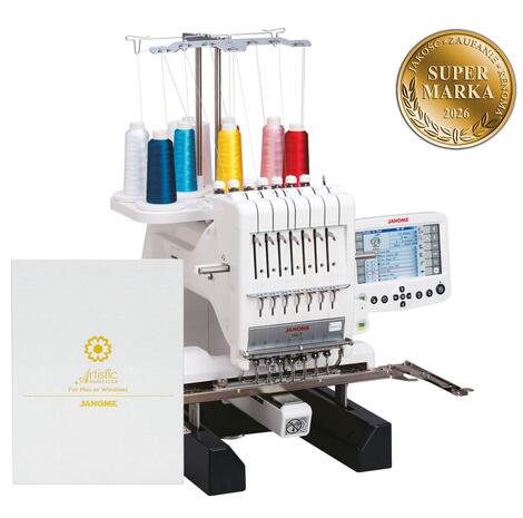 Hafciarka Janome MB-7 plus program Janome Artistic Digitizer - super marka 2026