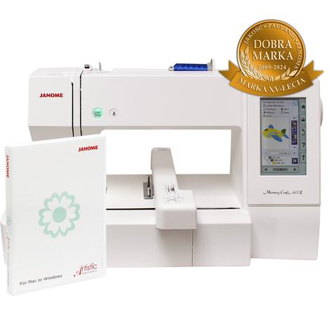  Hafciarka Janome MC400E + program hafciarski Janome Artistic Digitizer JR, fig. 1 
