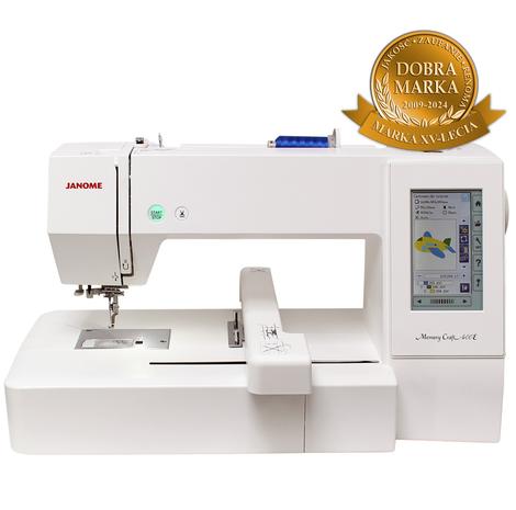 Janome marka XV-lecia i Super Marka 2024 - Janome MC400E