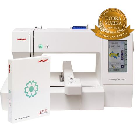  Hafciarka Janome MC400E + profesjonalny program hafciarski Janome Artistic Digitizer, fig. 1 