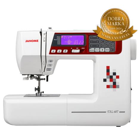 Janome marka XV-lecia i Super Marka 2024 - Janome TXL607