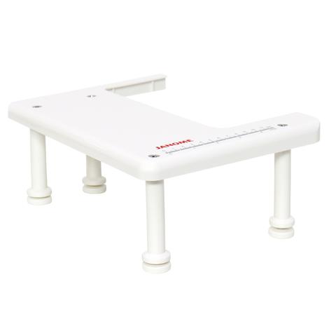  Stolik powiększający pole pracy do owerloków Janome 454D, 990D, fig. 2 