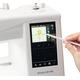 Ekran dotykowy w hafciarce Janome MC100E